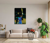 KL Rahul - cricket wall art